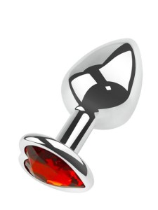 Diamond Heart Butt Plug Large- AT 1225-2